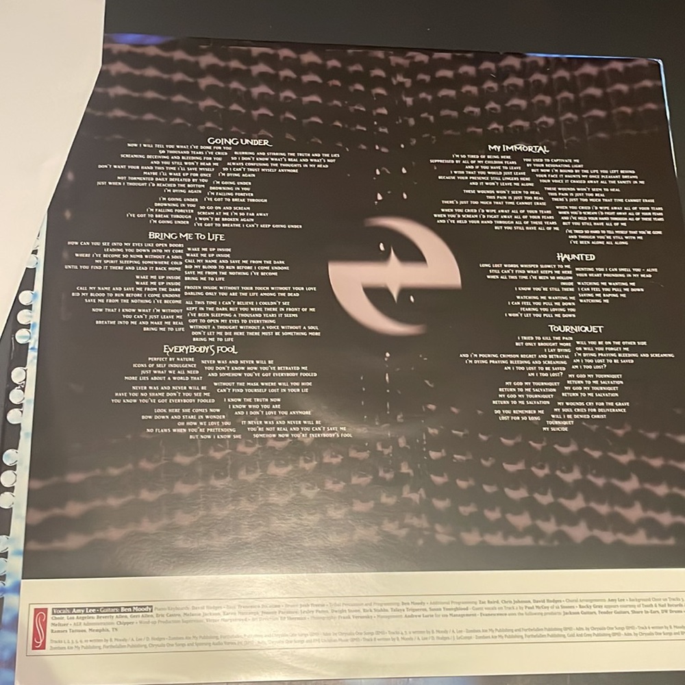 Evanescence Fallen LP purple vinyl - Picture 5 of 5